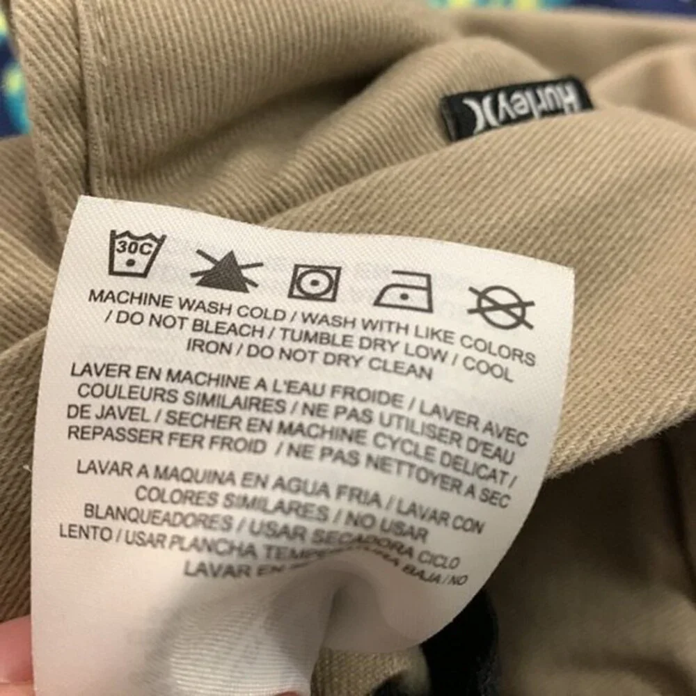 Hurley One And Only Khaki (boys) School Walkshort Short Chino 23=size 7 or Small